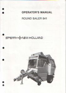 New holland round - new,