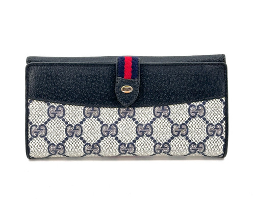 Vintage gucci long wallet - gucci, gg