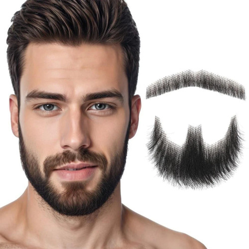Men fake beard - beard, remy