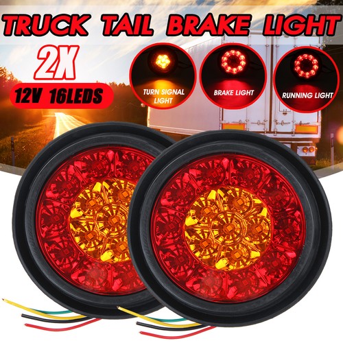 Round rear led - round, tail