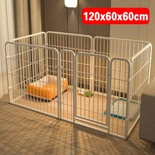 6 Panel Dog Pen Pet Puppy Playpen Metal Exercise Play Fence for Indoor/Outdoor t