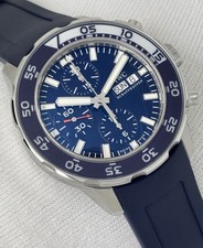 IWC Aquatimer Blue Dial Chrono