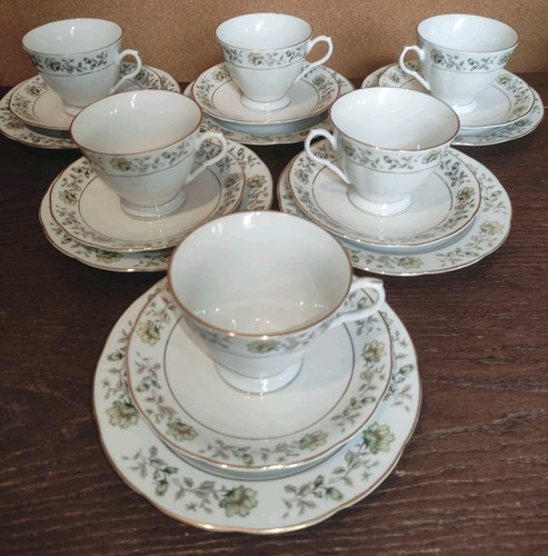 Vintage tea set persons - tea,