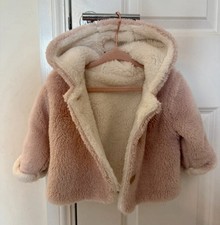 Matalan Baby Girls Fleece Jacket 3-6 Months Pink 