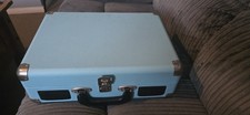  Teal record player . Used but