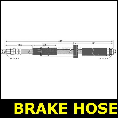 Brake hose front left right - brake,