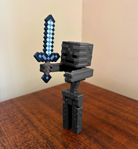 Minecraft skeleton action - minecraft,