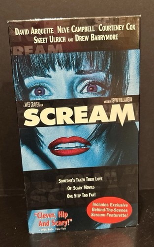 Scream 1996 vhs blue - -,