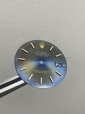 Rolex Datejust 16233 36mm Blue Stunning tropical patina dial. Rare