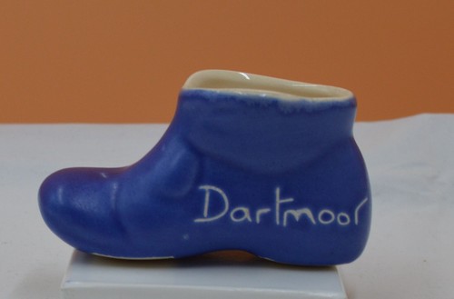 Dartmoor souvenir blue pottery - dartmoor,