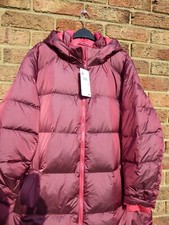1X-XL 20-22 Lands End  Brand new coat  feather and down jacket Pink soft pocket