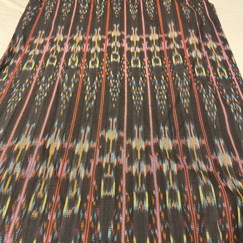 Guatemalan ikat woven cotton - guatemalan,