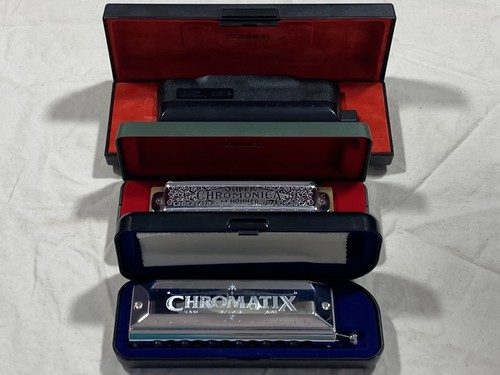 Chromatic harmonica hohner - harmonica,