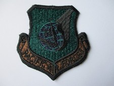 USAF pacific air forces subdued shield patch