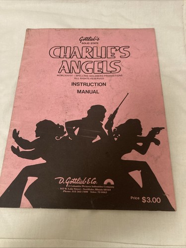 Gottlieb charlie angels - gottlieb, charlie’s