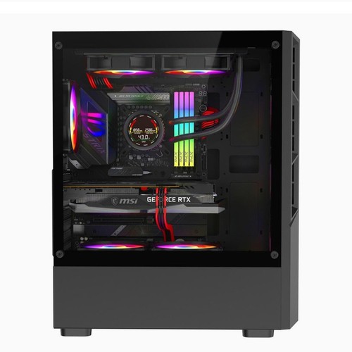 Asc gaming tower amd ryzen - pc,