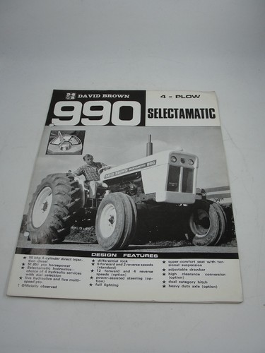 David brown 990 plow - david,