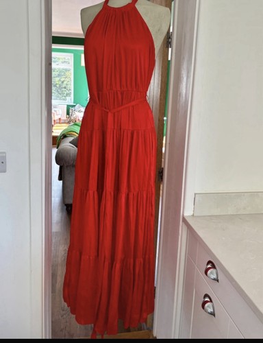 Zara halter neck maxi - neck,