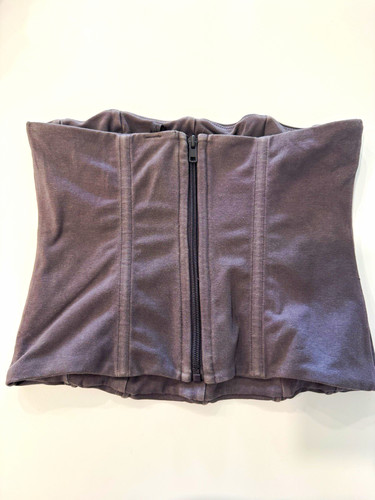 Strapless boned zip front - strapless, zip-front