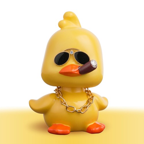 Kiayoo car bobblehead duck - car,