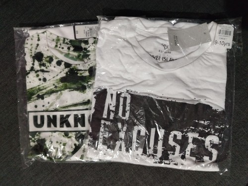 Boys river island tshirts - 2,