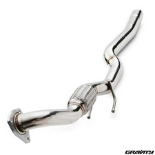 STAINLESS DECAT DE CAT EXHAUST DOWNPIPE FOR VOLKSWAGEN VW GOLF MK4 BORA 1.9 TDI