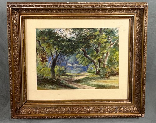 19th watercolour summer time - 19th, c