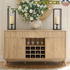 Elegant Bar Cabinet W/