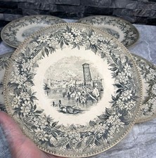 Set of 5 Antique Wedgewood