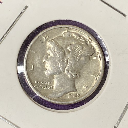 1943 mercury dime - dime, silver