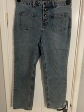 TU Straight Leg Crop Blue