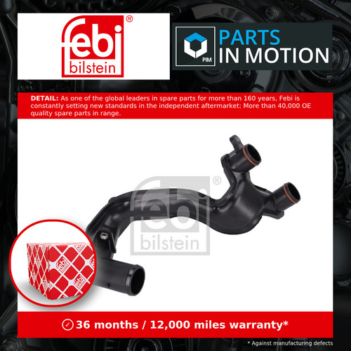 Coolant pipe fits range - coolant,