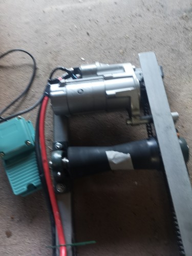 Motorcycle paddock starter 12v - paddock,