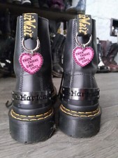 Thick Thighs Heart Boot Charms