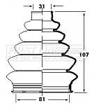 Genuine first line front outer - first,