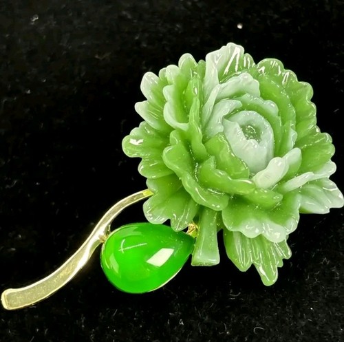 Exquisite green peony flower - green,