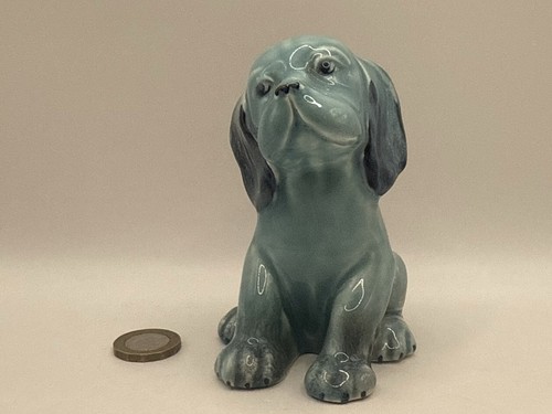 Beswick early blue lollopy dog - beswick,