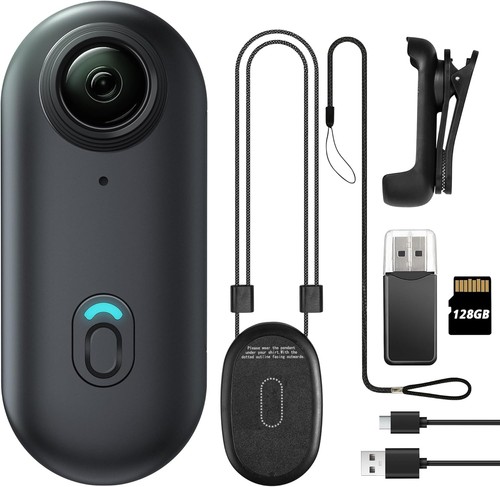 Mini body camera - 4k, wearable