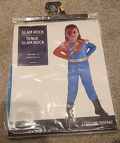 Glam rock star fancy dress - fancy,