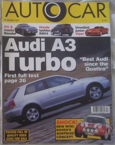 Autocar magazine january - magazine, 22