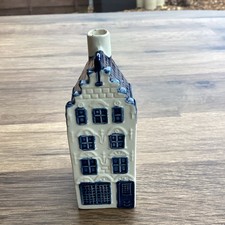 KLM BLUE DELFT  RYNBENDE  MINIATURE CANAL  HOUSE NO 32 EMPTY