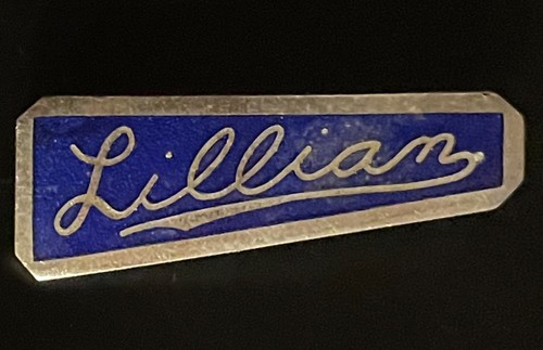 Vtg rare lillian - vtg, blue