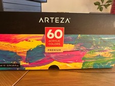Arteza ARTZ-8153 Acrylic Paint Set of 60 Colours - 22ml