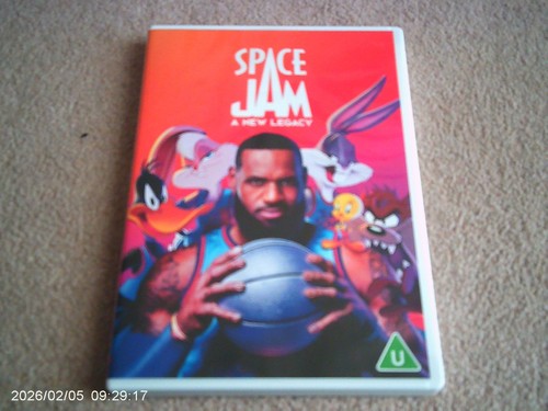 Space jam new legacy dvd - space,