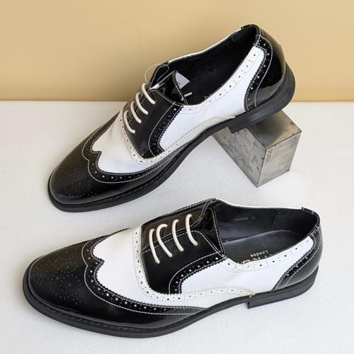 Men patent black - black, &