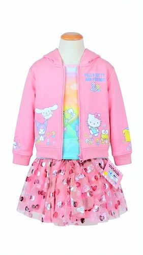 Hello kitty pink 3pc - hello,