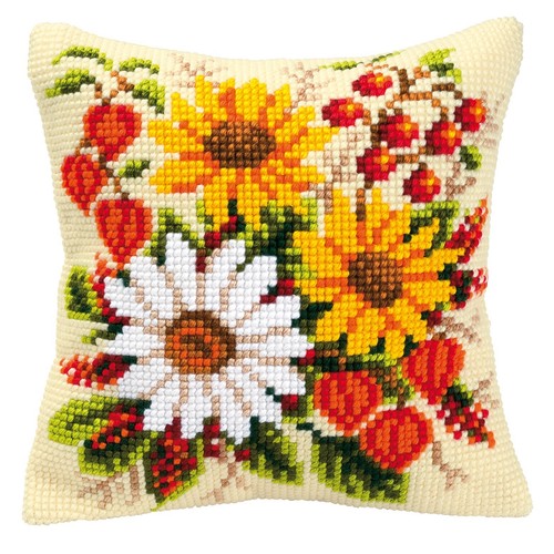 Vervaco cushion cross - ~,