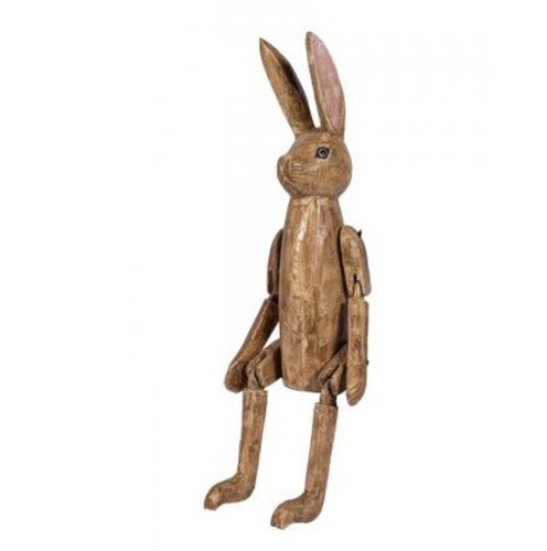 Easter hare wooden - hare,