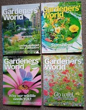 Gardeners' World magazine bundle - 7 Subscriber Issues April - Sept 21 + Jan 22