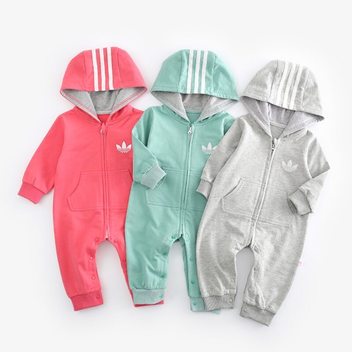 Newborn baby boy girl - girl, hooded